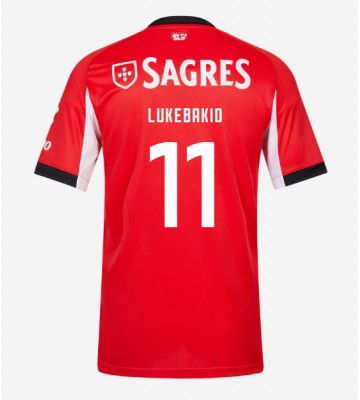 Benfica Dodi Lukebakio #11 Replika Hjemmebanetrøje 2025-26 Kortærmet